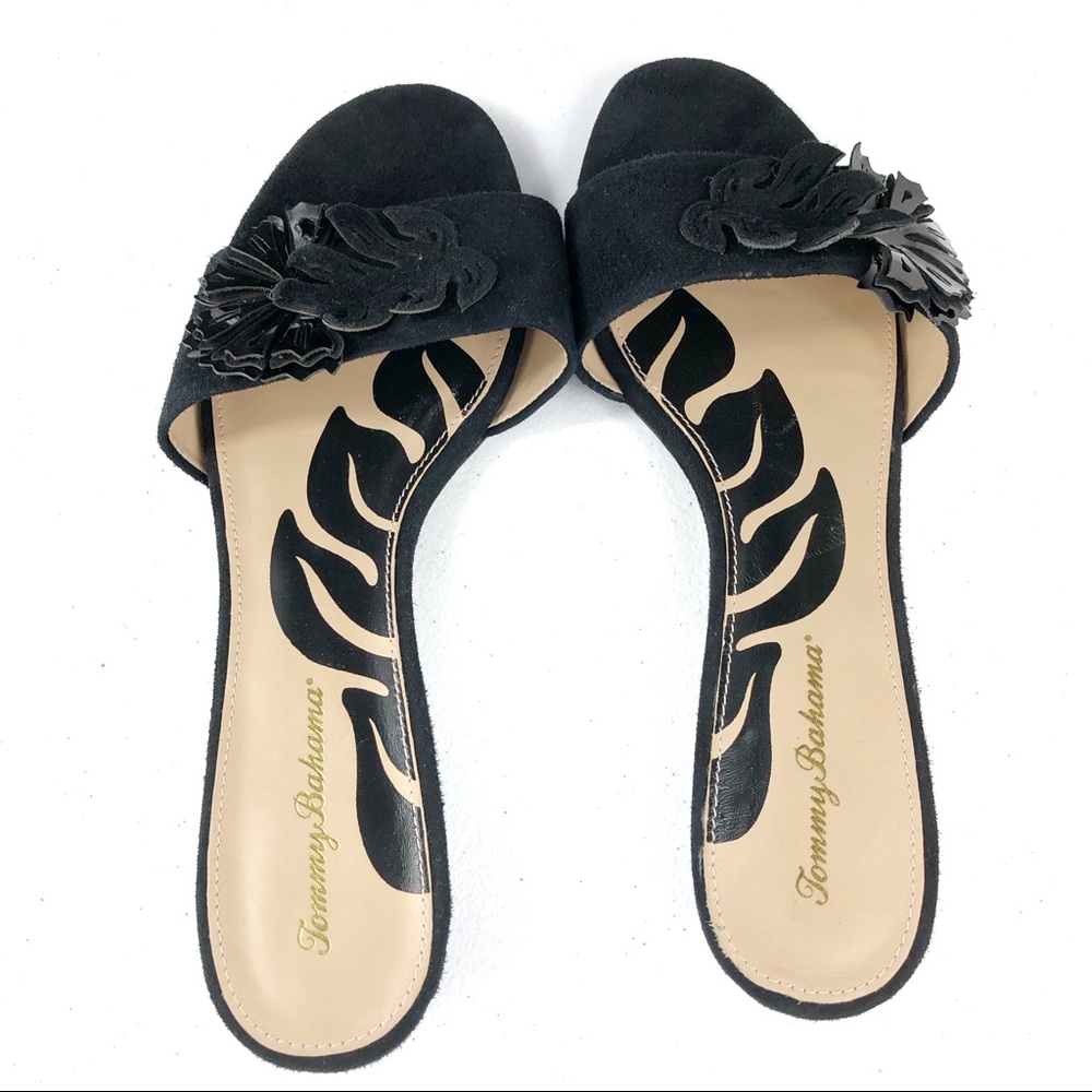 Tommy Bahama Floral Trim detailed Sandals Size 8 - Picture 2 of 8